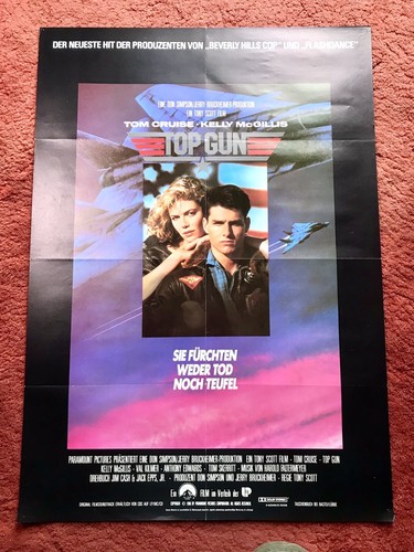 Top gun kinoplakat poster - gun,