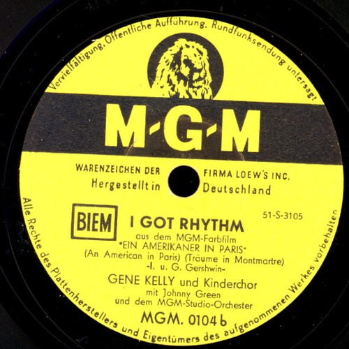 Gene kelly soundtrack i - gene, "soundtrack"