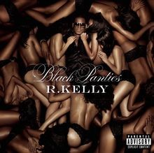 Black panties - black,