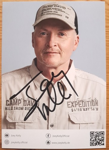 Joey kelly orig autogramm - joey,