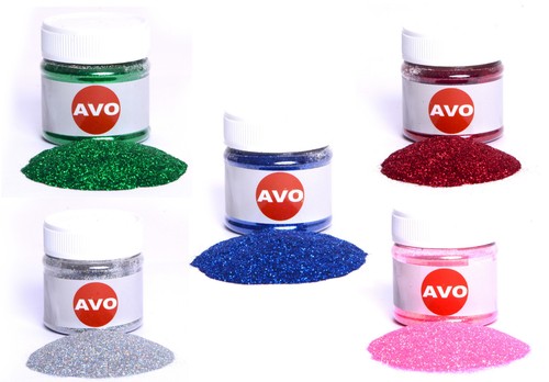 Metal flakes diverse farben - metal,
