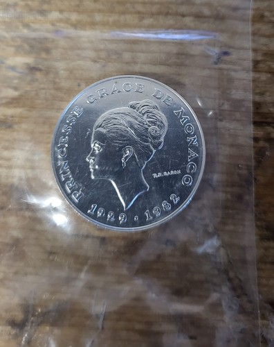 Monaco francs 1982 grace - ,